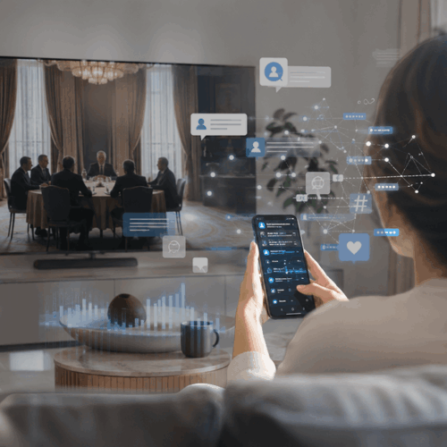 La Influencia de los Medios Audiovisuales en las Redes Sociales
